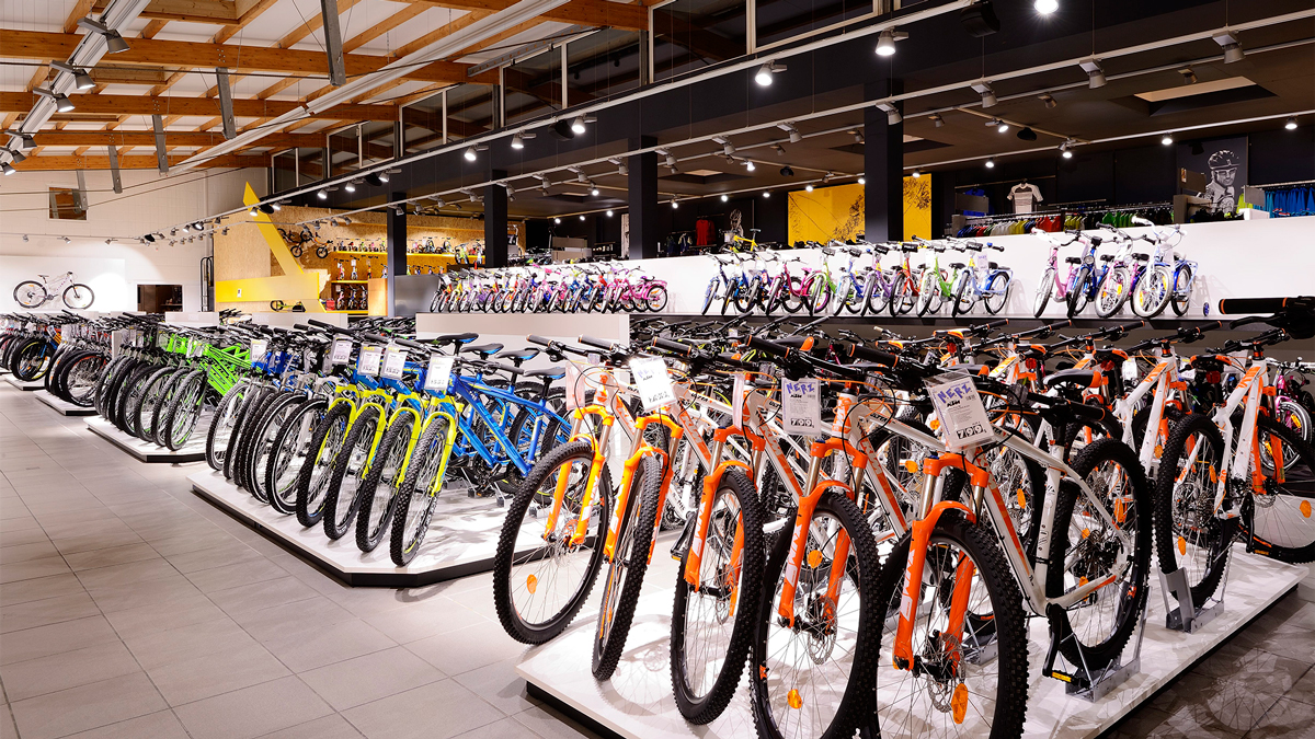 Große Auswahl an Fahrrädern von Kinderfahrrädern bis Fahrrädern für Erwachsene