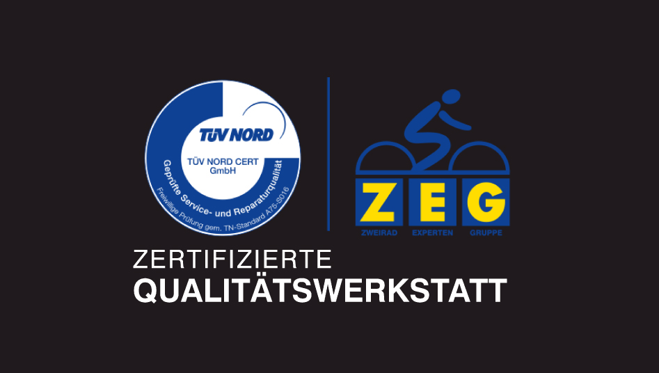 Zertifizierte Qualitätswerkstatt - TÜV NORD und ZEG