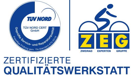 Zertifikat - Zertifizierte Qualitätswerkstatt - TÜV NORD und ZEG