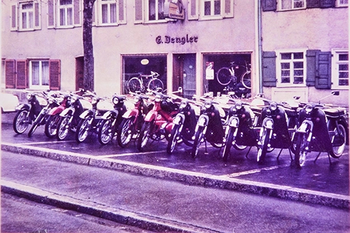 Historisches Foto zur Übernahme des Unternehmens durch Karl-Heinz und Gerlinde Nerz