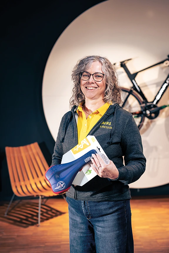 Porträt von Sonja Metzler, Verkauf