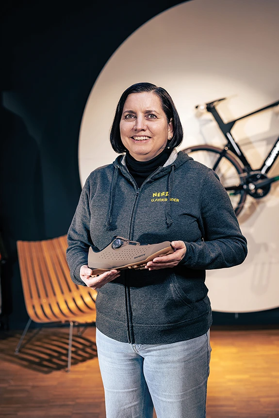 Porträt von Ursel Finkbeiner, Verkauf